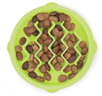 Catstages Kitty Slow Feeder - Anti-Schling-Katzennapf - Grün