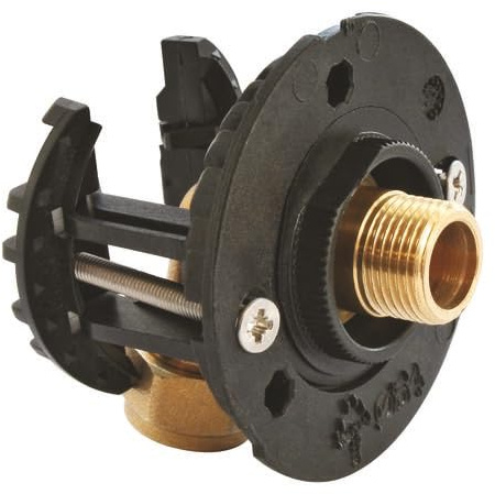 SOMATHERM FOR YOU - Fixation robinet WC tube PER Ø12 - Kit complet raccord Compression M12/17 Pose facile - Résistant - Fabriqué en France | Installez votre robinet WC en moins de 5 min : 1 seul perçage, fixation robuste et raccord toujours accessible.