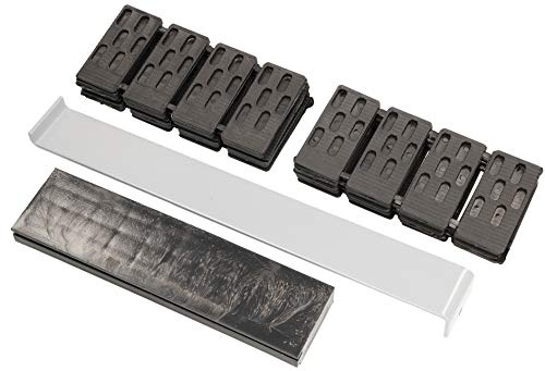 KOTARBAU® Kit de instalación para parqué y laminados, 42 piezas, Equipamiento básico para la colocación de laminados, entarimados, 40 cuñas distanciadoras, 1 barra de tracción, 1 taco de plástico