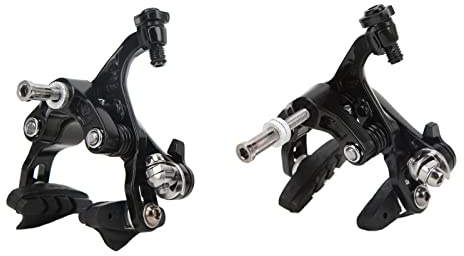 Alomejor C Brake Front Rear Set Road Calipers Aluminum Alloy Road C Brake Caliper Pull Brake Set Cycling Front Rear Rim Brake Clamp