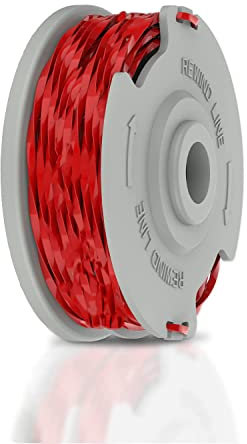 MOECSHSY Strimmer Spool for Flymo, Strimmer Wire for Flymo Fly047, 1.6mm Double Autofeed Spools Replacement Compatible with Flymo Sabre Trim,Contour Power Plus Cordless,Cordless Contour XT -1 Pack