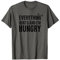 Hilarious Gym pump cover Everything Hurts and I'm Hungry T-Shirt