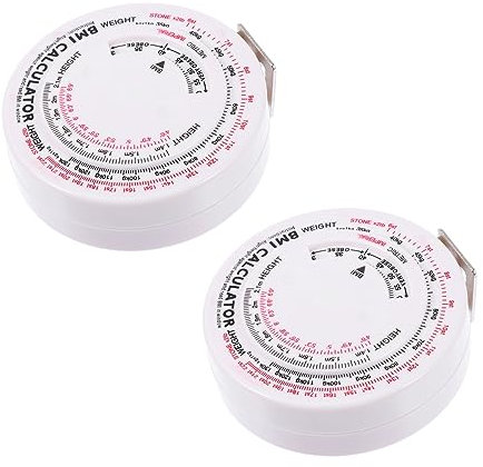 LALAFINA Ruban De Mesure Portable Imc 1 5 M Mesure De La Taille Et De La Forme Du Corps Pour Le Suivi De La Santé