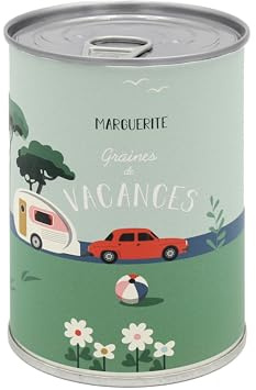 Mauvaises Graines© - Kit de Graines de Marguerites à Semer - Idée Cadeau Original Femme Homme Amis Famille Anniversaire Collegue Fêtes - Ultra Simple à Utiliser - 100% Fabriqué en France