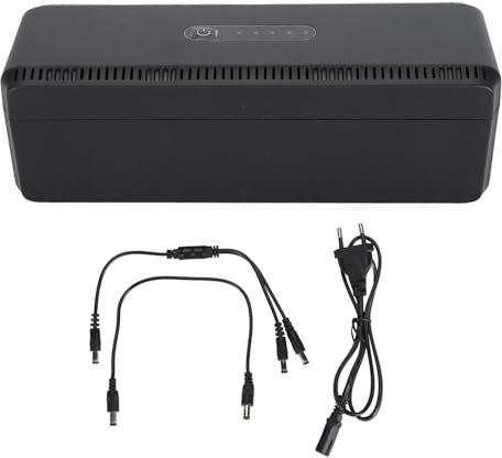 Mini-onduleur 8800mAh, Sauvegarde de Batterie de Bureau à Double Entrée, Tension D'entrée de 100 à 240 V, Alimentation Compacte sans Interruption pour Routeurs, Caméras de (Prise