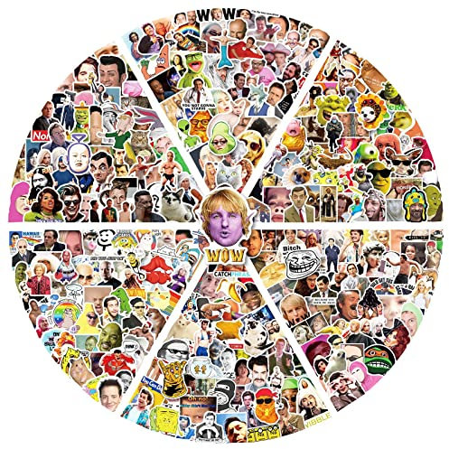 Meme Stickers for Laptop (200 PCS),Gift for Children Teens Adults Girl Boys,Waterproof Stickers for Water Bottle,Meme Vinyl Stickers for Scrapbook,Skateboard,Bike,Phone,Dairy