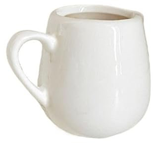 saucière pour rôti/dessert Cuillère à lait en céramiqueSaucière avec poignéeCruche à lait à caféCruches à lait en céramique blanche Séparateur de Graisse(100ML)