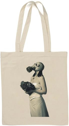 Sposa Ragazza Guerra Fredda Tema Cotone Naturale Tote Bag Bianco