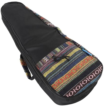 Kadimendium Heavy Duty Ukulele Bag 21in with Adjustable Straps and Cotton Shell for Safe Instrument Transport