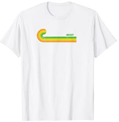 Retro Hockeystick Feldhockey Spieler Trainer T-Shirt T-Shirt