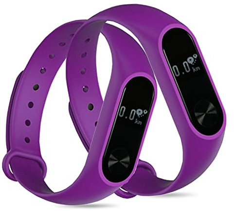 AQUARIUS AQ112 Fitness Tracker With Heart Rate Monitor Purple
