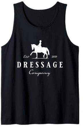 Dressage Horse - Dressage Riding Horses Dressage Rider Tank Top