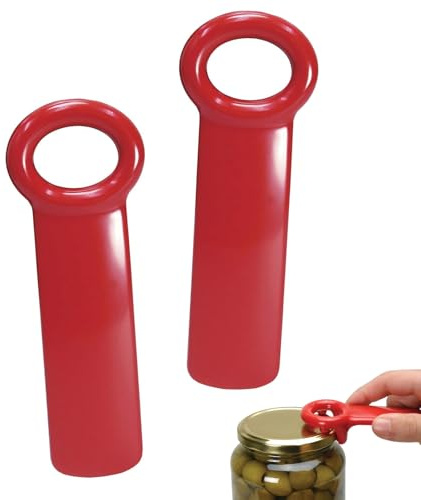 JYTDBCS Easy Jar Opener - Plastic Jar Key for Weak Hands, Elderly, Children