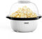 Princess Macchina per Popcorn, 4,5 L, Mescolatore Integrato, Coperchio Trasparente, Vassoio per Burro, Ciotola Reversibile, Facile da Pulire, Salvaspazio, Piedini Antiscivolo, 450 W, 292980