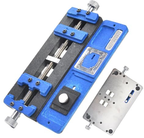 Ylnailky Soporte Para Soldar - Estación De Pinzas Para Soldadura De PCB - Pinza De Reparación De Placas De Circuito,Para Electrónica, Fabricación De Joyas, Manualidades, Soldadura, Brasado Y Teléfonos