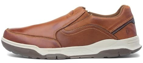 Hush Puppies Men's Fletcher Moccasin, Tan, 12 UK