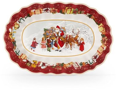Villeroy & Boch 14-8332-2556 Plato para Galletas, 0.43 litros, Porcelain, carbón