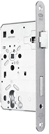 BKS Türschloss PZ-Schloss Klasse 3 Dornmaß 65 mm Stulp 24 mm DIN Rechts Entfernung 72 mm Haustürschloss Einsteckschloss von SOTECH für Haustüren