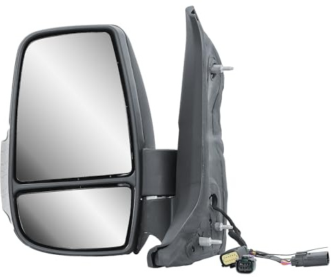 Espejo Retrovisor Exterior Izquierdo Manual No Calefactable con Intermitente para Ford Transit V363 2014-2024