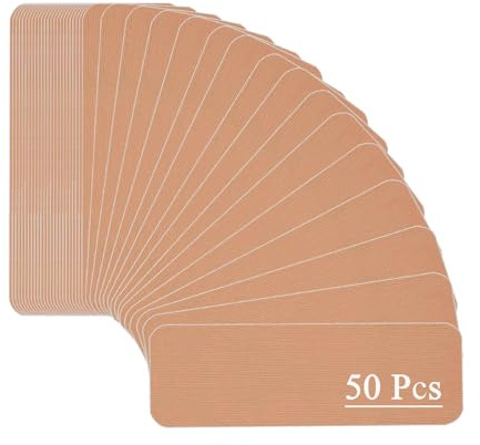 NELLHOMY 50 Pcs Kinesiotapes Vorgeschnitten, 15cmX5cm Kinesiologie Tape Sport Precut, Wasserfestes & Elastisches Physio Kinesi Tape für Knie, Schulter und Ellenbogen, Muskelstraffende Bänder