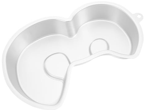 Alipis Stampo per Torta Design Pratico Numero 3 in Lega di Alluminio Facile da Sformare Resistente e Leggero per Compleanni e Anniversari