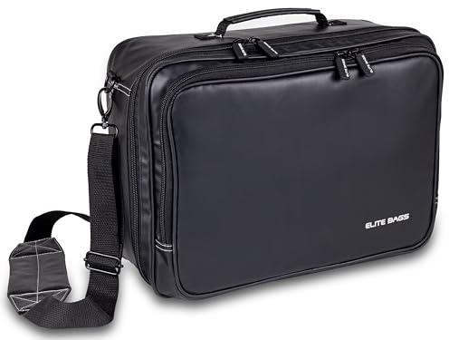ELITE BAGS - CARE Pflegetasche | schwarz | klein und kompakt | klassisches Design