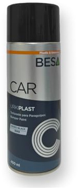 SPRAY PARA PLÁSTICOS URKI-PLAST TEXTURADO NEGRO 400 ML