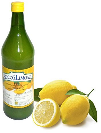 LT 1 SUCCO DI LIMONE 100% CONCENTRATO LEMON JUICE