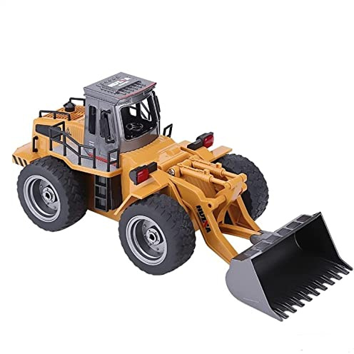 Fm-electrics FM1520 | Ferngesteuerter Radlader mit voller Funktion und viele Metallbauteile! Bulldozer mit Fernsteuerung, Schaufel Kippbar und Höhenverstellbar! ferngesteuert mit Akku und Ladegerät