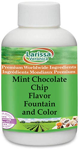 Mint Chocolate Chip Flavor Fountain and Color (16 oz, ZIN: 528123) - 2 Pack