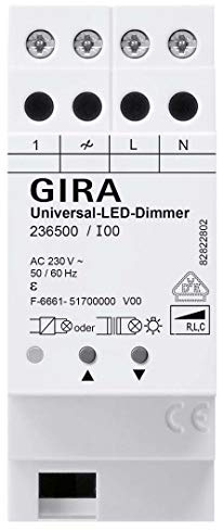 Gira Uni-LED-Dimmer 236500 REG Elektronik Non-Design Dimmer 4010337031376