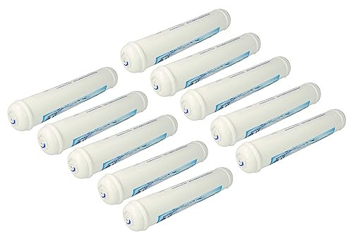 vhbw 10x Filtre à eau cartouche remplacement pour Samsung EF-9603, DA29-10105E, DA29-1015C, DA29-10105J, WSF100, WSF-100 pour réfrigérateur