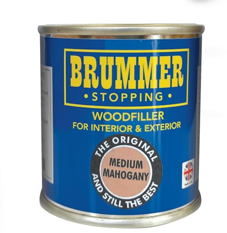 Brummer Holzspachtelmasse, Mahagoni mittel, 250 g