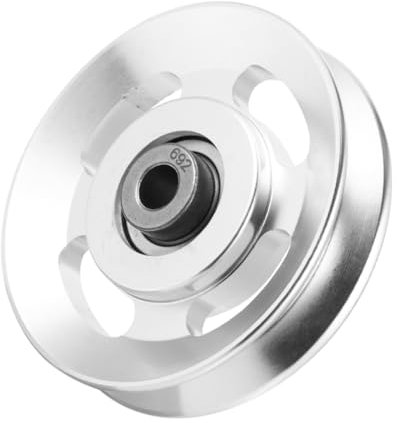 POPETPOP Zubehör Für Fitnessgeräte Riemenscheibe Mit Hochleistungs-Lager Aus Aluminiumlegierung Für Hebezeuge Leiterlifte Ladenlifte Und Mehr Verschleißfest Austauschbar