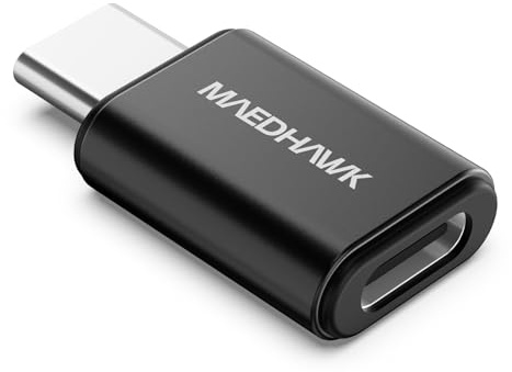 MaedHawk Bypass Motorrad CarPlay Bluetooth Headset Adapter | mit Passthrough USB-C Ladeanschluss