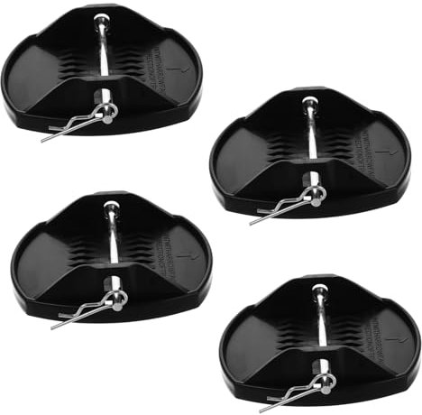 BUGUUYO 4 Stücke Rv Reifen Pads Jack Block Stabilisatoren Auto Bein Sinking Basis Für Camper