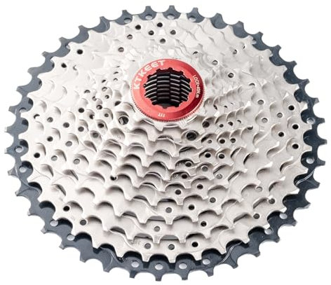 KTKEET 11-Gang-Kassette 11-25T/28T/30T/32T/34T/36T/40T/42T/46T/50T/52T Mountainbike/Rennrad Kassette 11-Gang Fahrradkassette Ritzel Kompatibel mit Shimano Ultegra XT Sunrace Sram (11-40T)