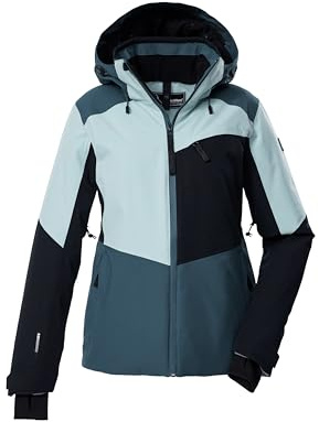 Killtec Damen Ksw 39 Wmn Ski Jckt Skijacke/Funktionsjacke mit abzippbarer Kapuze, Schneefang und Unterarmventilation