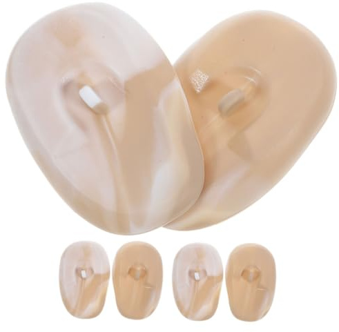 NULYLU 3pairs Silicone Hair Dye Earmuffs Ear Covers for Salon Home Use Hair Dye Ear Protectors Leak Design