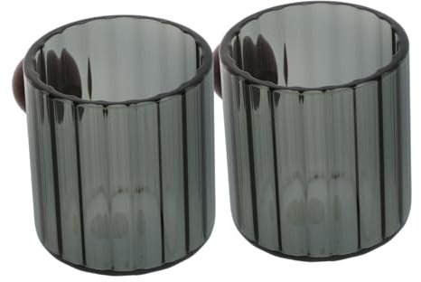 DINHEAROM Bicchiere Graduato per Latte con Misurino per Espresso e Porzioni Singole e Facile da per Ufficio