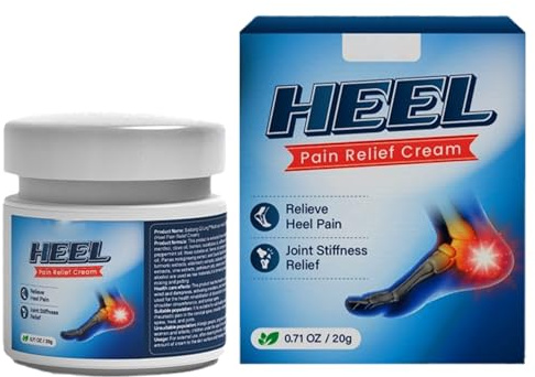 Pommade Contre La Douleur Au Talon,Crème De Soin Pour Pieds Très Sec Et Abîmés,Pommade À La Douleur Pour Les Talons,Crème Contre Les Eperons Calcanéens,Pain Talon Et Fasciite Plantaire