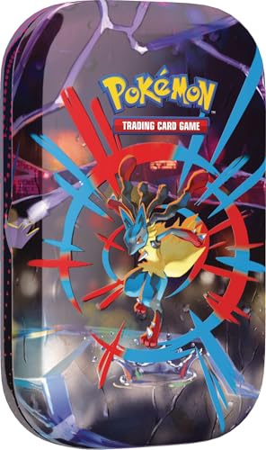 Pokémon Jeu de Cartes à Collectionner : Mini boîte Méga Héros - Méga Lucario (1 Autocollant, 1 Carte Image et 2 boosters)