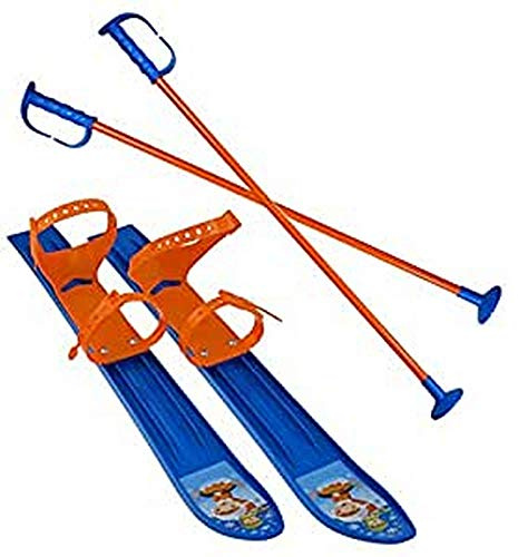 Sulov barnskidor, längd – 60 cm, färg – ljusblå