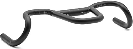 REDSHIFT Kitchen Sink, Bike Drop Bar Handlebar for Road Bikes, Gravel Bicycle Handlebars, Aluminum, 31.8mm Clamp, 20mm Rise - 47cm Width with Loop