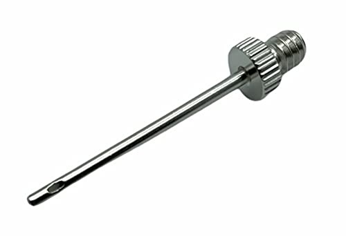 Ballpumpen-Nadelventil-Adapter – perfekt zum Aufpumpen von Fußbällen, Rugby, Netball, Volleyball usw.