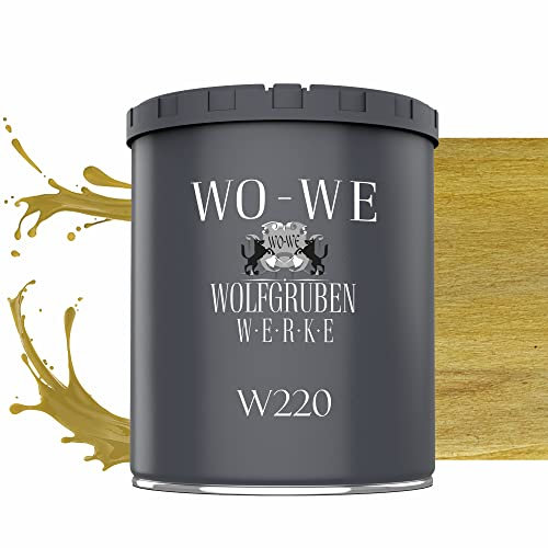 Dickschichtlasur 2in1 Holzlasur Holzschutzlasur außen und innen Kiefer - 750ml