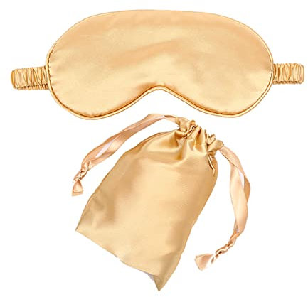 Schlafmaske Imitation Seide Brille Schlafbrillen Augenmaske Schlafmaske (Size : GD)