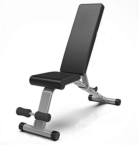 Verstellbare Hantelbank, faltbare Trainingsbank, Mehrzweck-Sit-Up-Bank, Hantelhocker, verstellbare Stufen, Gewichtheben, flache Schrägbank, Fitness-Workout