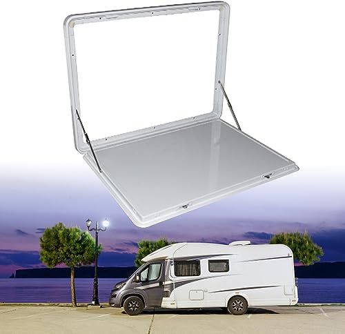 KGDJBGSE Wohnmobil-Esstisch, klappbarer Campingtisch, klappbarer Außentisch mit 25 kg Traglast, Wohnmobil-Wohnwagen aus Aluminiumlegierung, für Wohnmobil-Wohnmobil-Camping-Picknick im Freien
