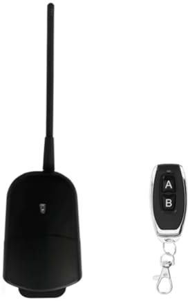 Luobannm Receptor Universal para Abrepuertas de Garaje de 12-24 V CA/CC, 433,92 MHz, con Código de Aprendizaje.